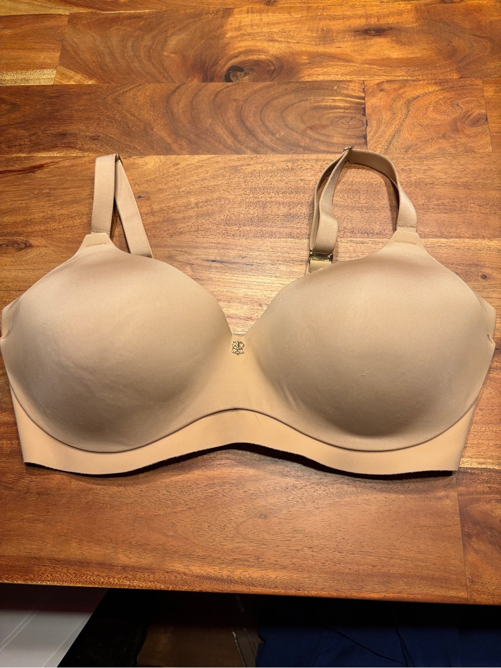 Honeylove Beige Wireless Bra - 36DD(E)